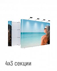 Pop-up 4x3 выставочный стенд