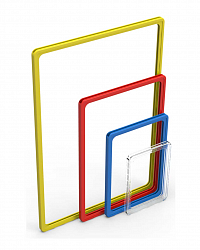 Рамка пластиковая формата А3 (297х420 мм) Прозрачный